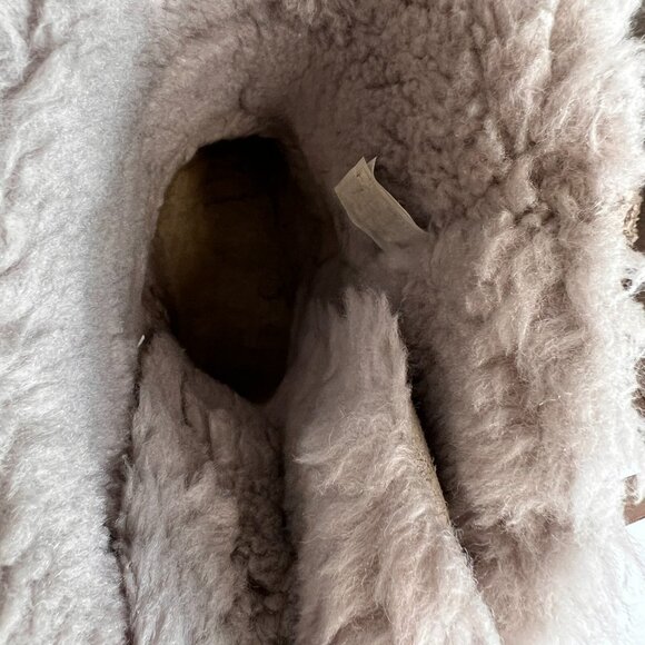 UGG Boot Women 12 Bailey Bow Shimmer Sheepskin Classic Shearling Party Core Go - Picture 11 of 16